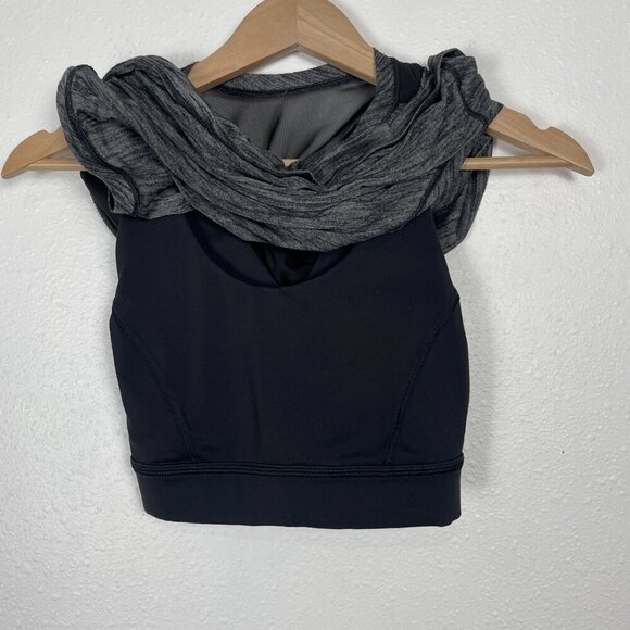 Lululemon Sz: 6 Heather Grey Bra and Swing Tank Combo - Picture 5 of 7